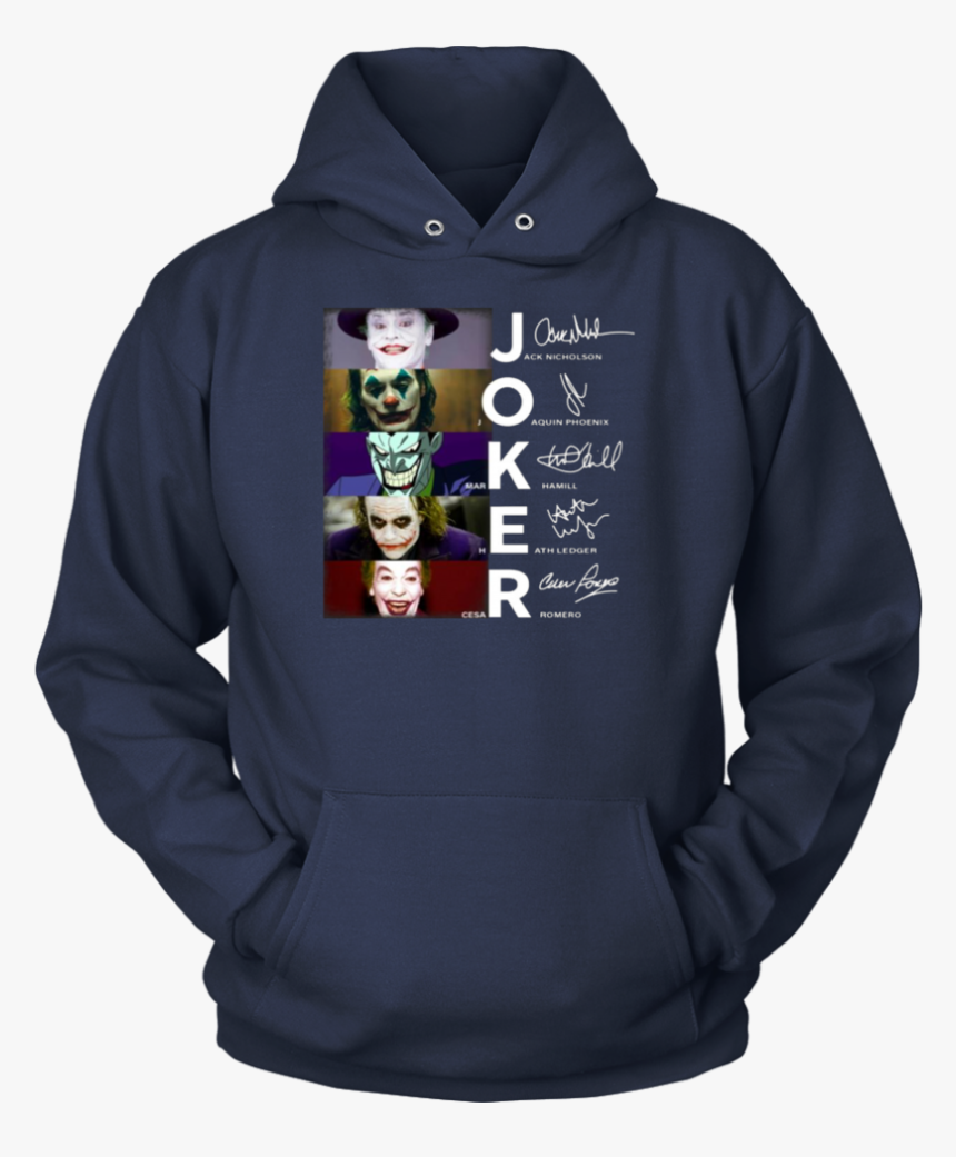 Joker Jack Nicholson Joaquin Phoenix Mark Hamill Heath - Hoodie, HD Png Download, Free Download