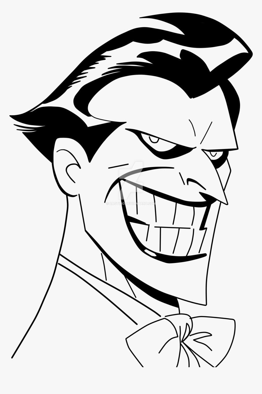 Batman The Animated Series Joker Drawing, HD Png Download, Free Download