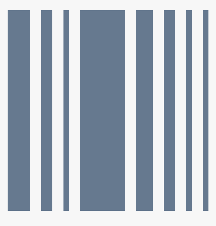 Barcode Clipart Number Transparent - Parallel, HD Png Download, Free Download