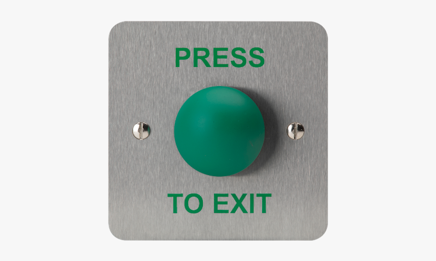 Rex Button - Push To Exit Button, HD Png Download, Free Download