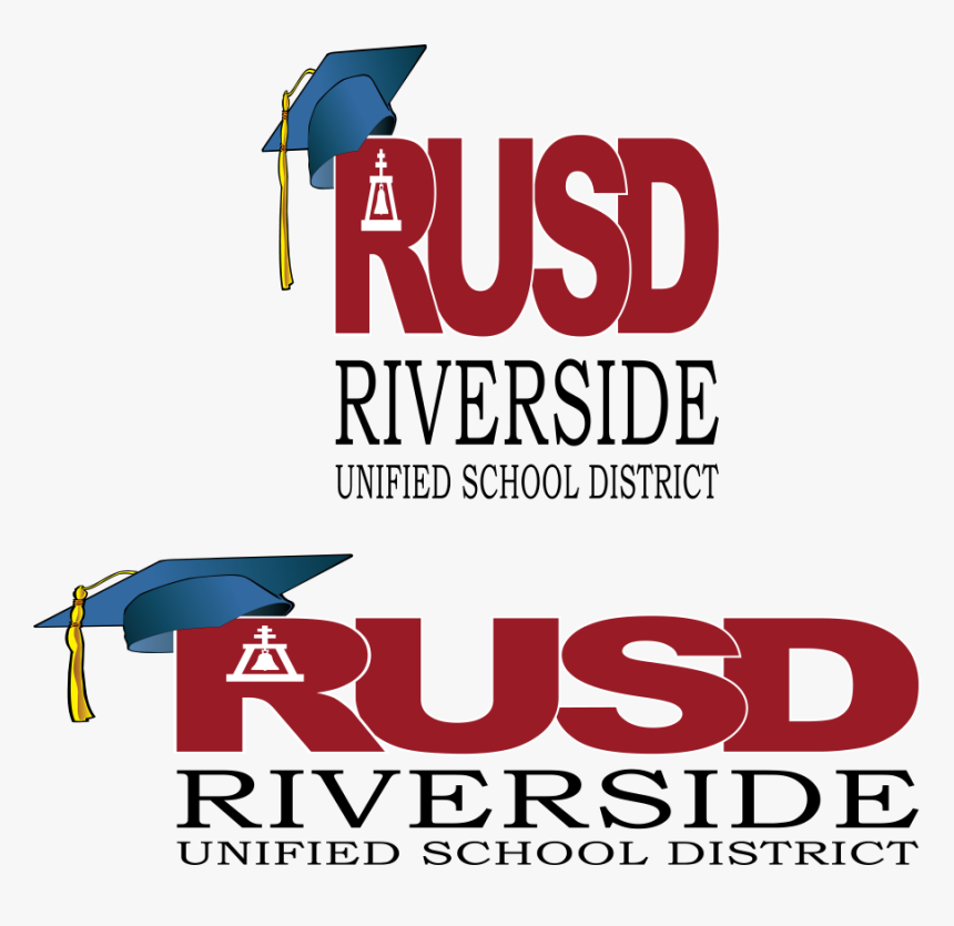 Skewed Logo - Riverside Unified School District, HD Png Download, Free Download