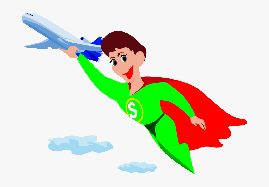 Lifting Airplane Cartoon, HD Png Download, Free Download