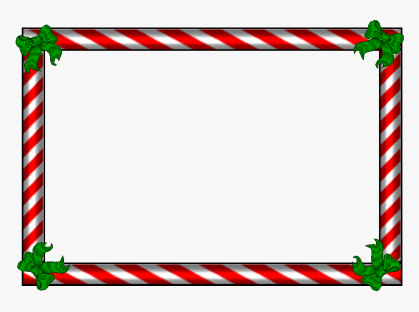 Download Banner Download Santa Hat Two Isolated Stock - Xmas Candy Cane Borders, HD Png Download, Free Download