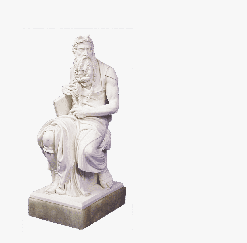 Mose Di Michelangelo - Italian Statue Png, Transparent Png, Free Download