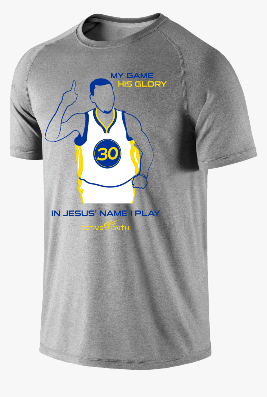 Youth Steph Curry Glory Performance Shirt - Active Faith, Inc., HD Png Download, Free Download