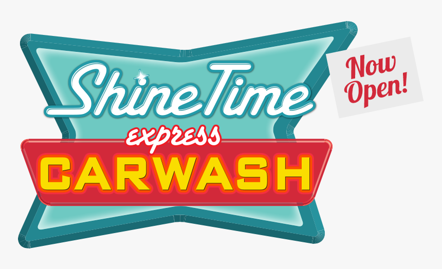 Shine Time Express Carwash - Graphic Design, HD Png Download, Free Download