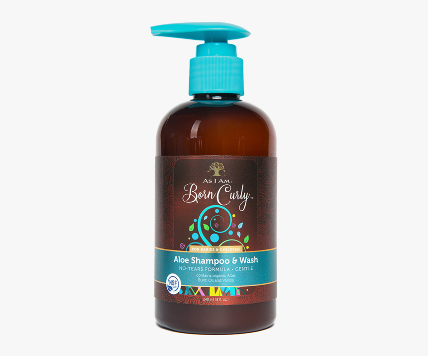 Aloe Shampoo & Wash - Am Born Curly Avocado Shea Cowash, HD Png Download, Free Download