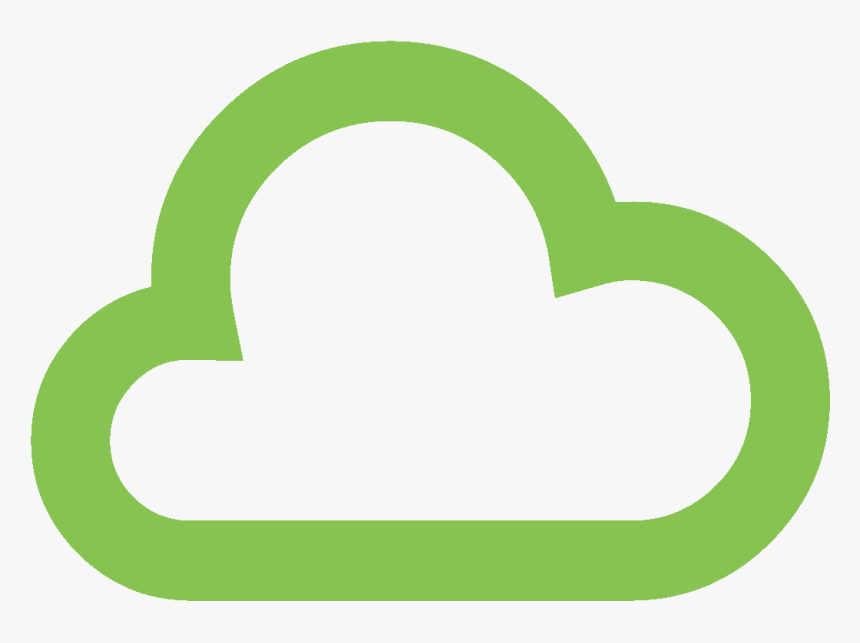 Cloud - Icon - Png - Green Cloud Computing Png, Transparent Png, Free Download