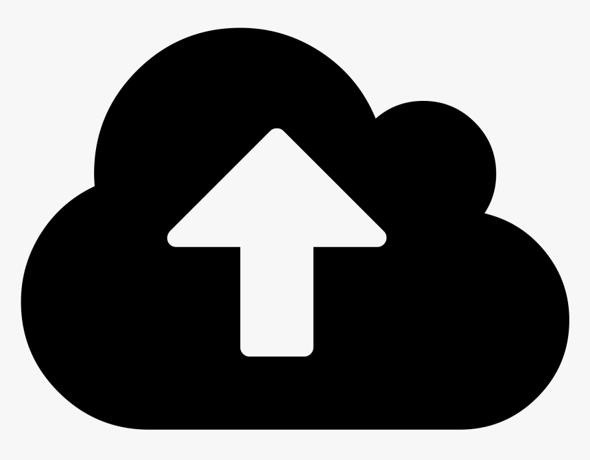 Cloud Icon Png - Upload Icon Font Awesome, Transparent Png, Free Download