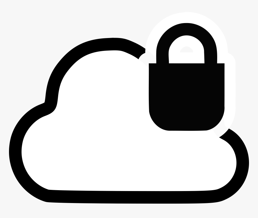 Security Clipart Cloud Security - Cloud Clipart, HD Png Download, Free Download