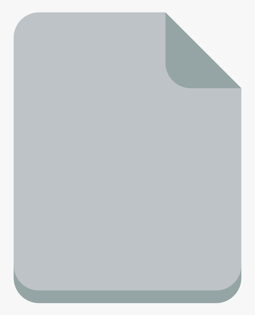 File Empty Icon - Flat File Icon Png, Transparent Png, Free Download