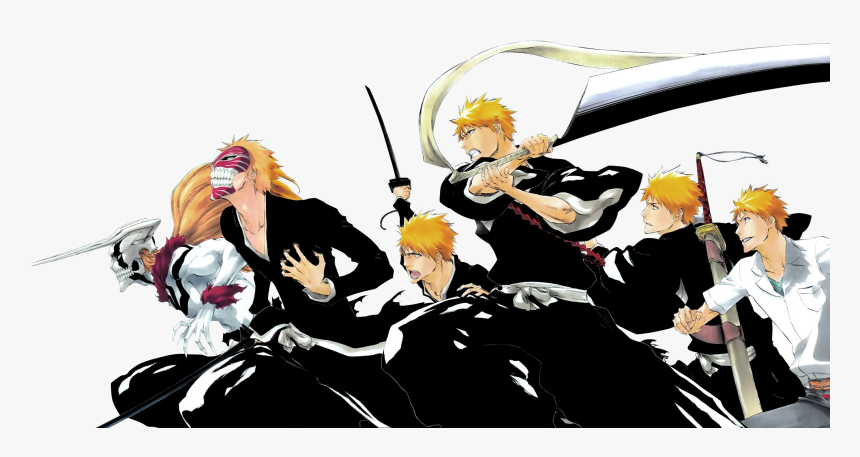 Bleach Different Forms Of Ichigo, HD Png Download, Free Download