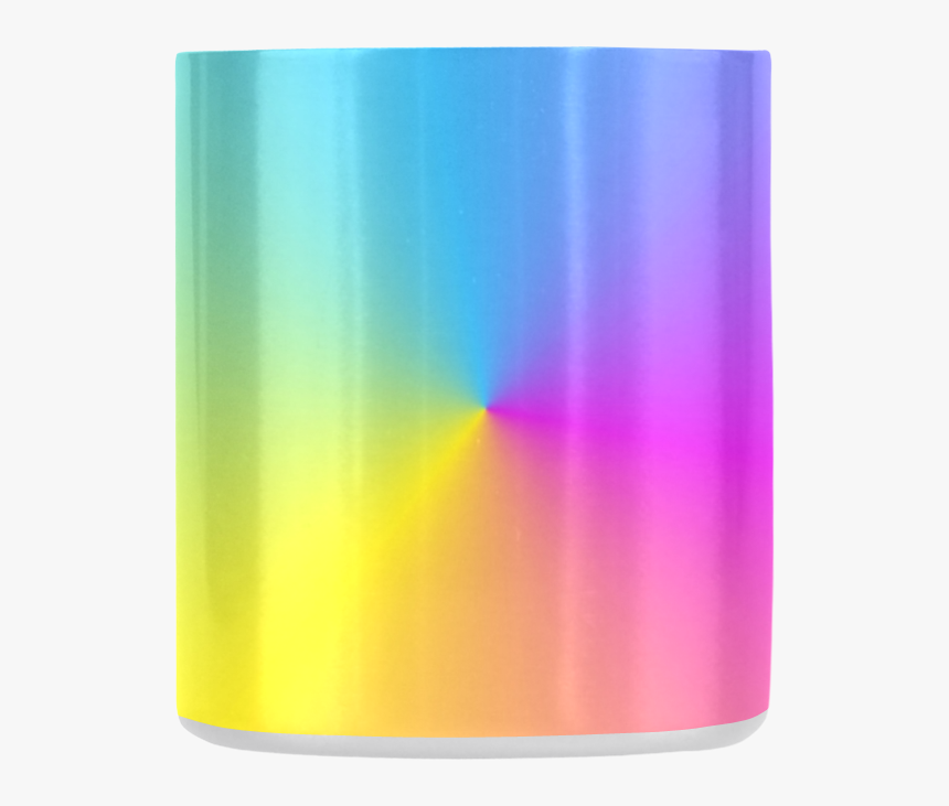 Pastel Rainbow Sunburst Classic Insulated Mug - Graphic Design, HD Png Download, Free Download