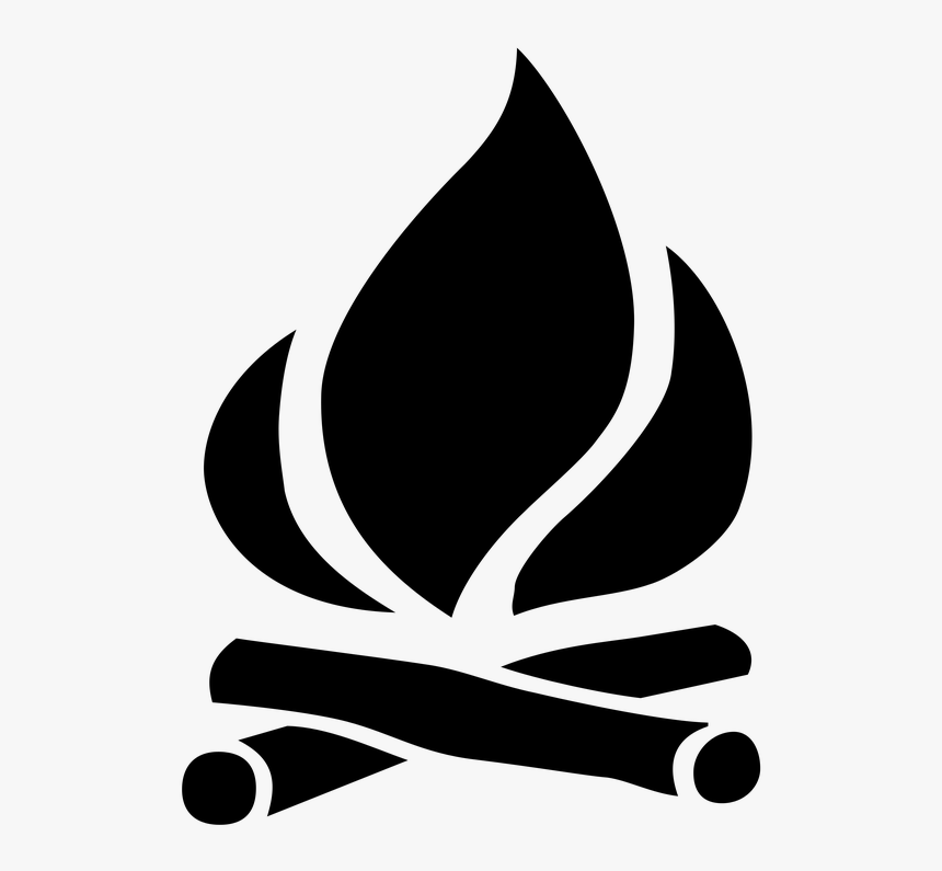 Fire, Icon, Make Fire, Campfire, Wilderness, Outdoor - Camp Fire Icon Png, Transparent Png, Free Download