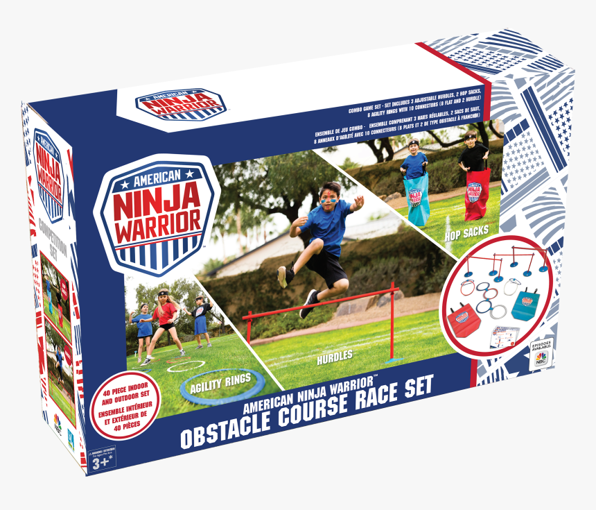 American Ninja Warrior Obstacle Course Kit - American Ninja Warrior Obstacle Course Race Set, HD Png Download, Free Download