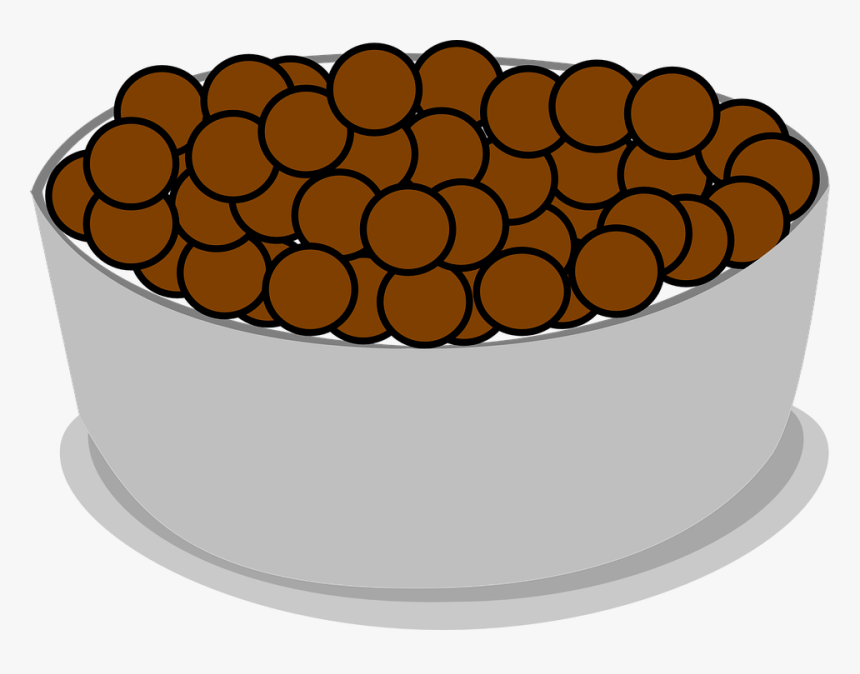 Cereal, Bowl, Spoon, Cocoa, Puffs - Cartoon Cereal Bowl Png, Transparent Png, Free Download