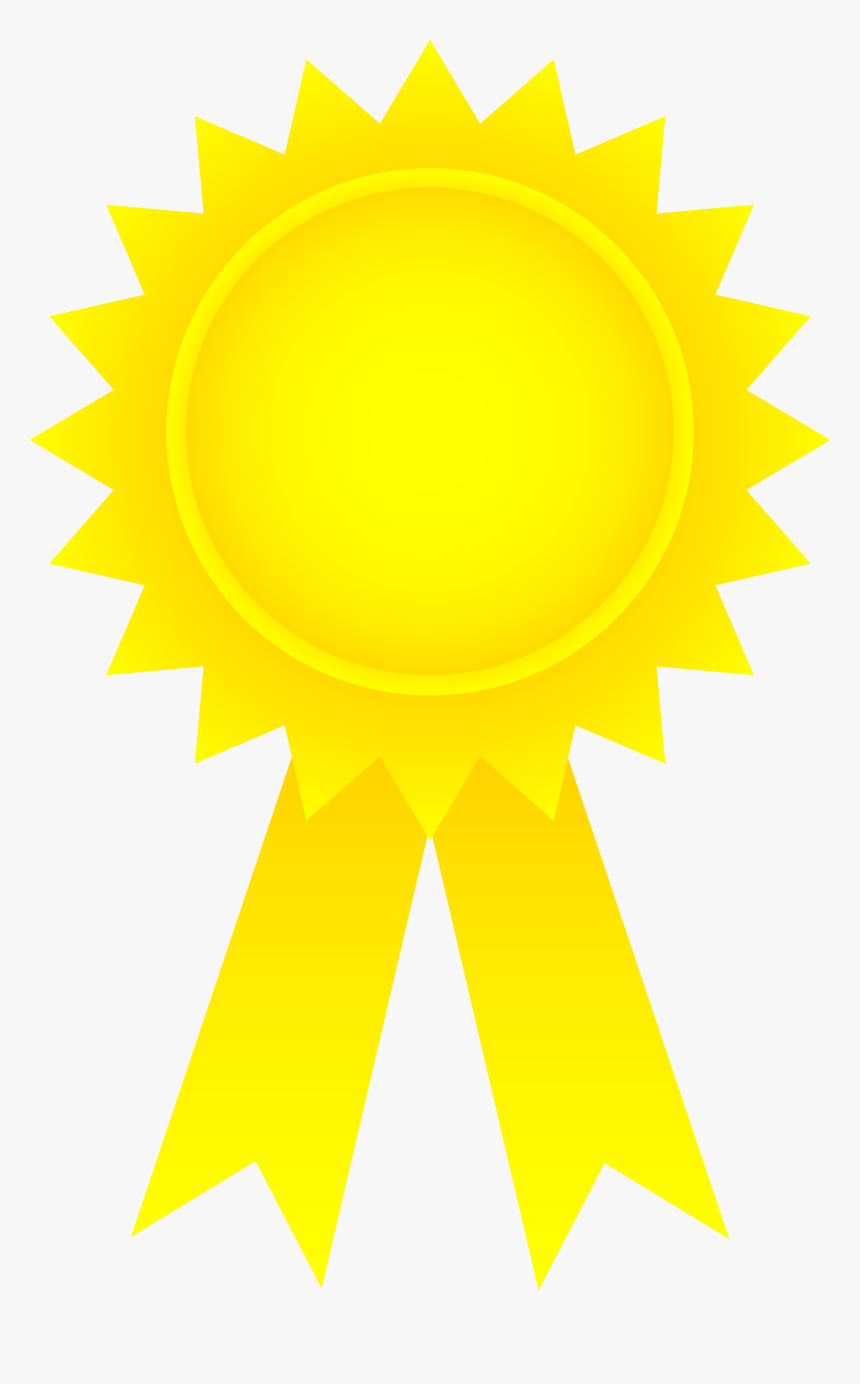 Golden Award Ribbon Award Ribbon Outline Png - Flag Red Green Red, Transparent Png, Free Download