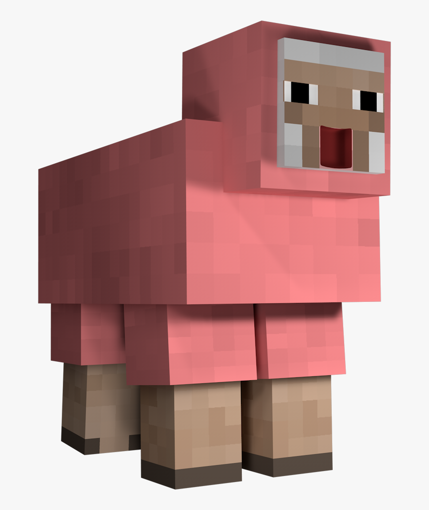 Explodingtnt Wiki - Minecraft Sheep Transparent Background, HD Png Download, Free Download