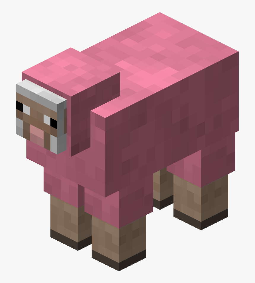 Minecraft Light Blue Sheep, HD Png Download, Free Download