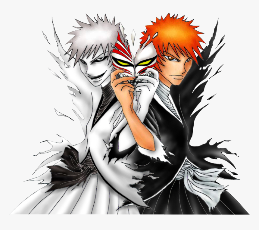 Bleach Anime Papel De - Ichigo Hollow, HD Png Download, Free Download