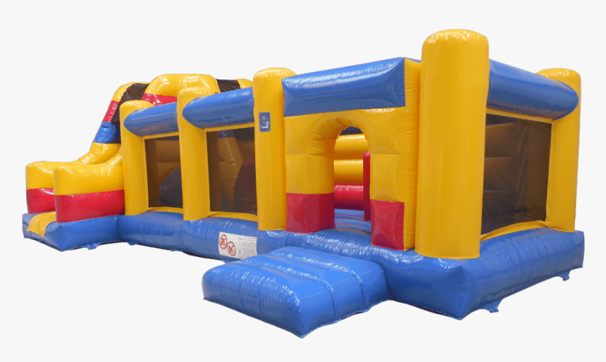 1 Part Combo Obstacle With Slide - Inflatable, HD Png Download, Free Download