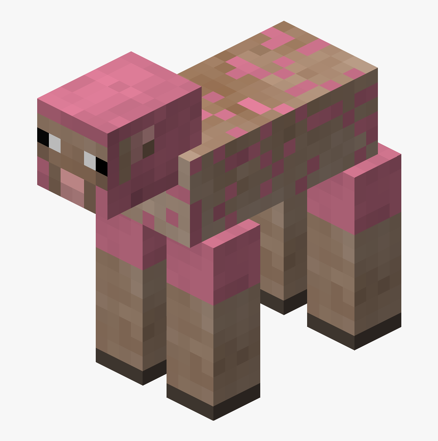 Minecraft Light Blue Sheep, HD Png Download, Free Download