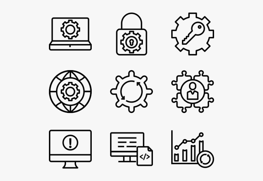Essential Set - Work Icons Png, Transparent Png, Free Download