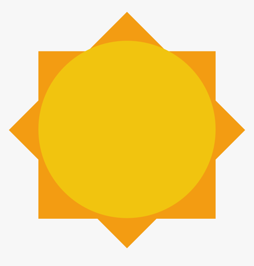 Sun Icon - Sun Flat Design Png, Transparent Png, Free Download