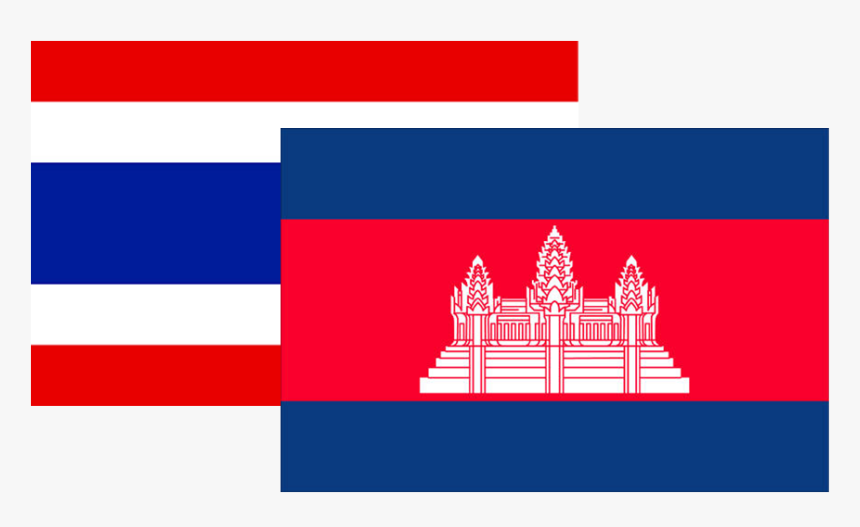 Trip To Cambodia And Thailand - Cambodia Flag, HD Png Download, Free Download