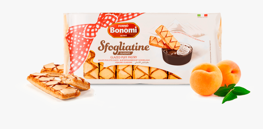 Glazed Puff Pastry - Sfogliatine Bonomi, HD Png Download, Free Download