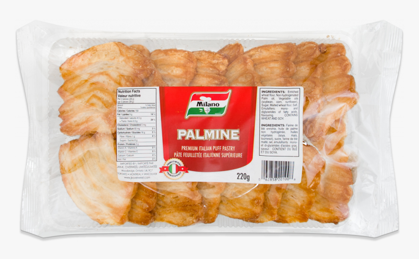 Packaging For Milano Palmine Puff Pastry - Puff Pastry, HD Png Download, Free Download