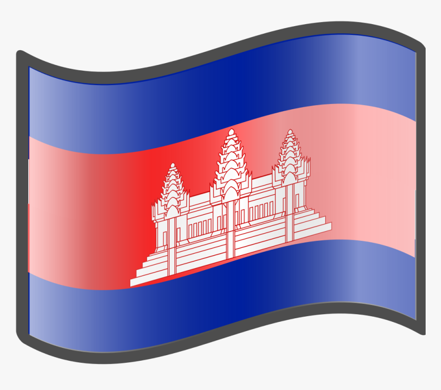 Nuvola Cambodia Flag - Cambodia Flag Emoji, HD Png Download, Free Download