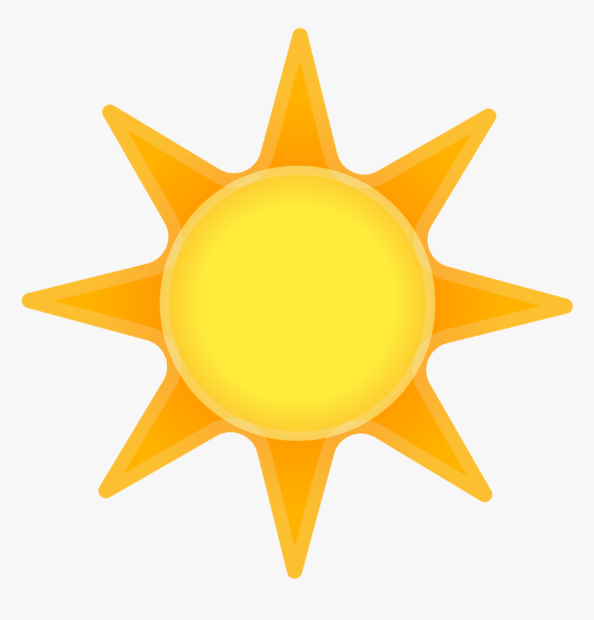 Sun Icon - ☀ Meaning, HD Png Download, Free Download