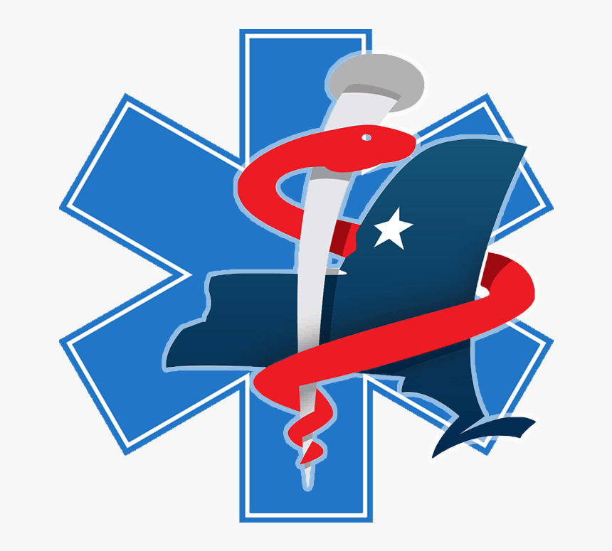 North Country Ems Program Agency - Green Star Of Life, HD Png Download, Free Download