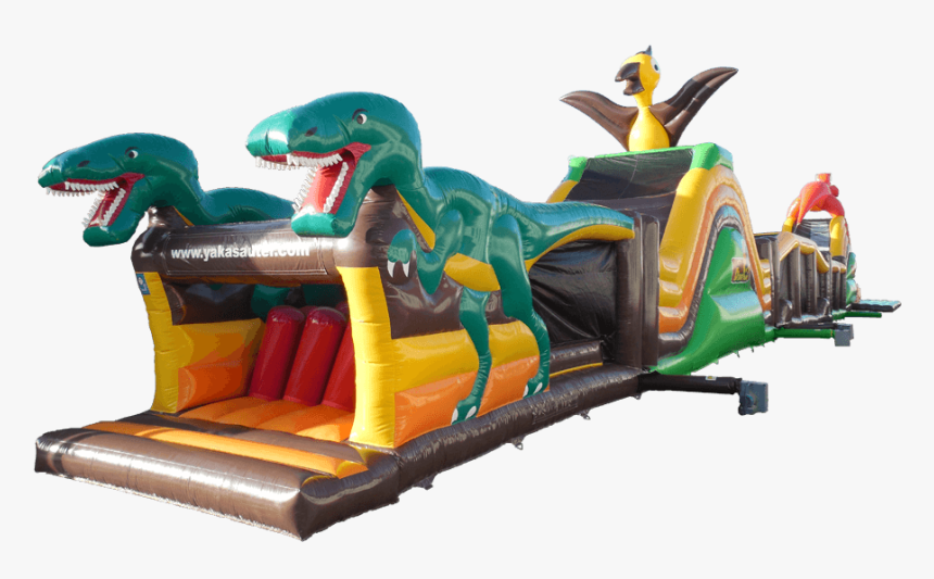 Big Dino Obstacle Course - Inflatable Animal Obstacle Course, HD Png Download, Free Download