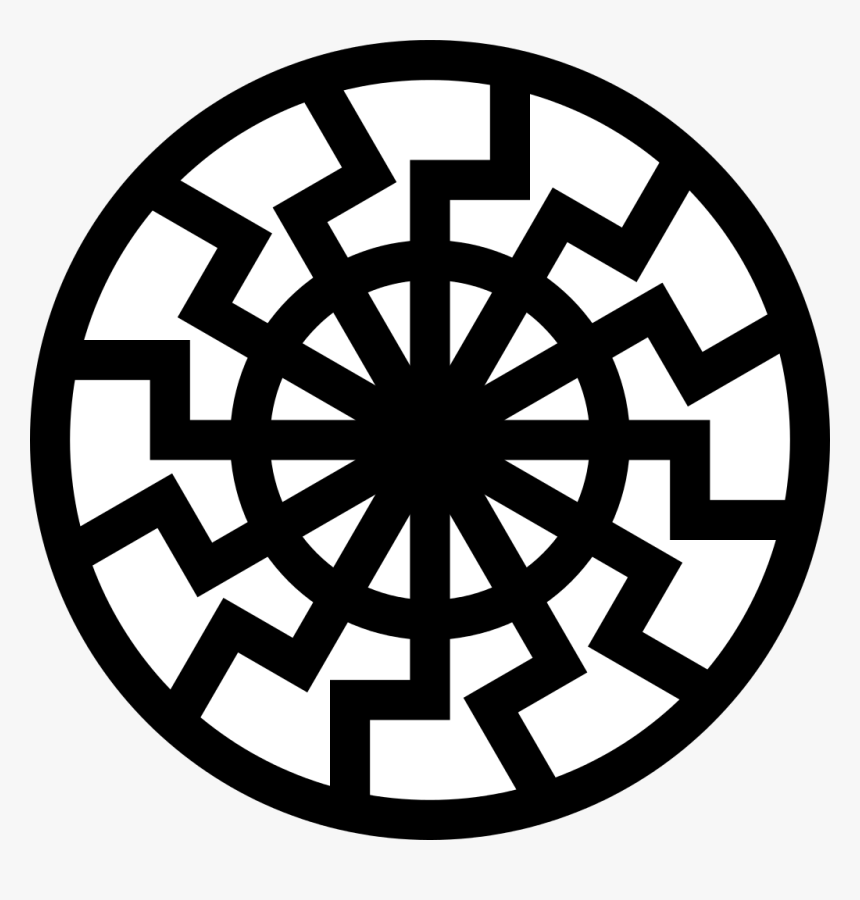 Transparent Black Sun Png - Black Sun Nazi Symbol, Png Download, Free Download