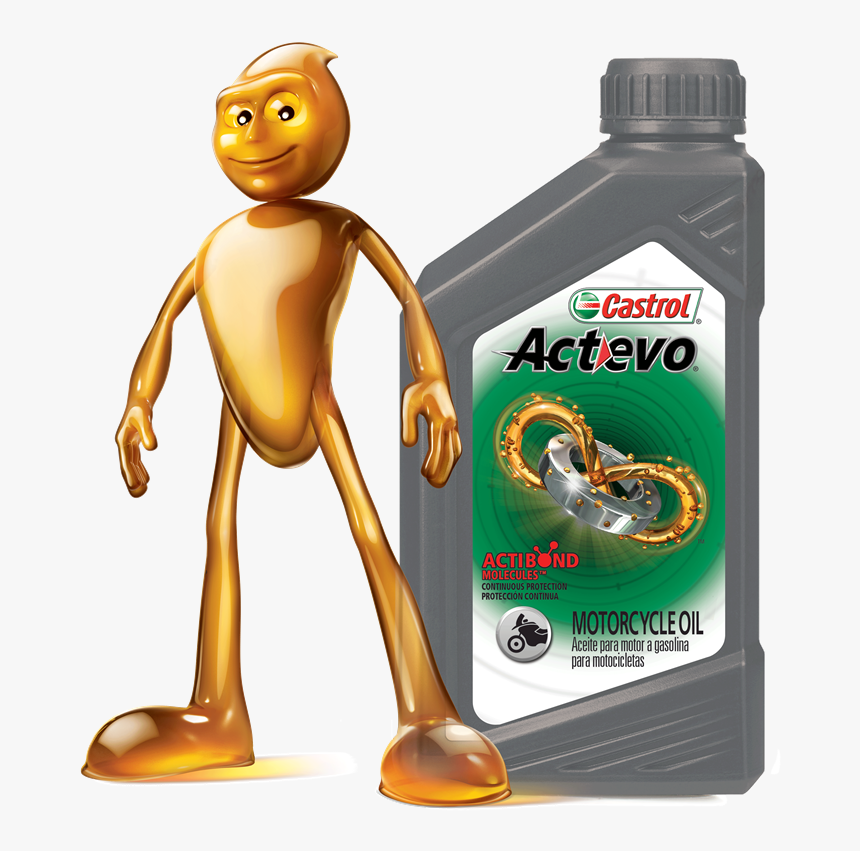 Castrol Motorcycle Oil 50 , Png Download - Castrol Actevo, Transparent Png, Free Download