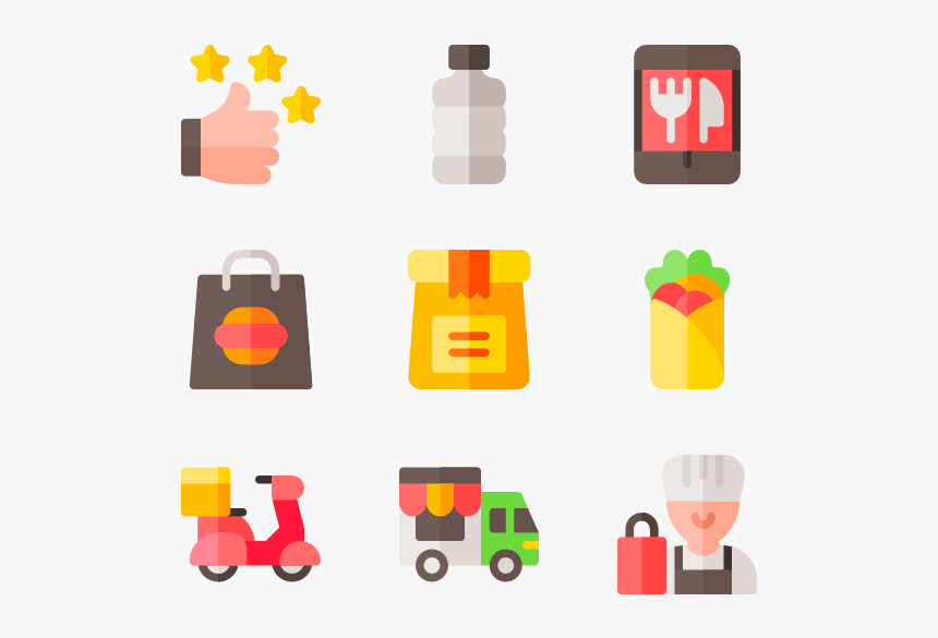 Take Away - Snacks Icon Png, Transparent Png, Free Download