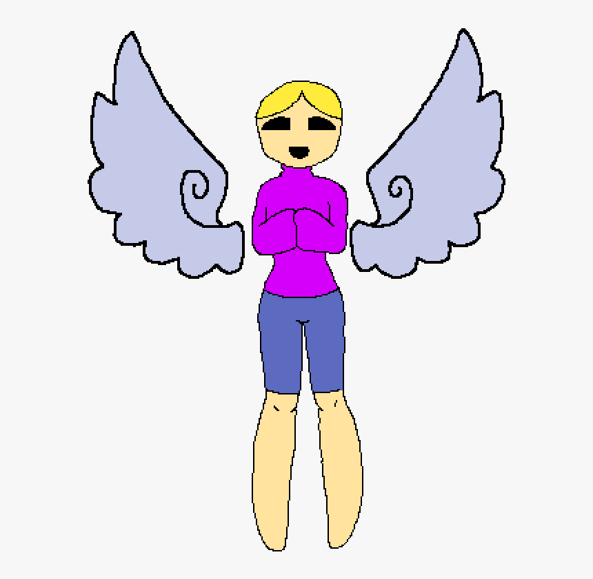 She Is An Angle I Guess - Cartoon, HD Png Download, Free Download