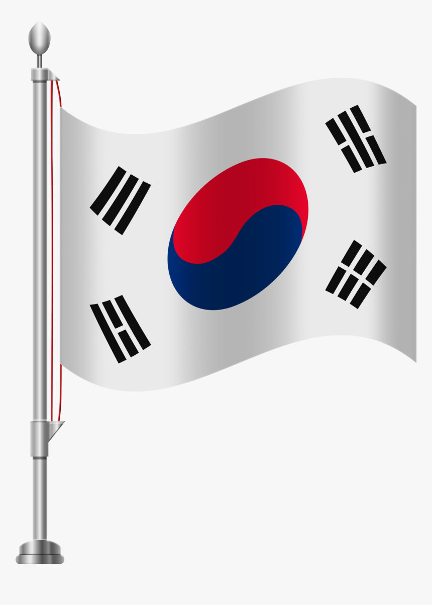 South Korea Flag Png Clip Art Clipart Image - South Korea Flag Clipart, Transparent Png, Free Download