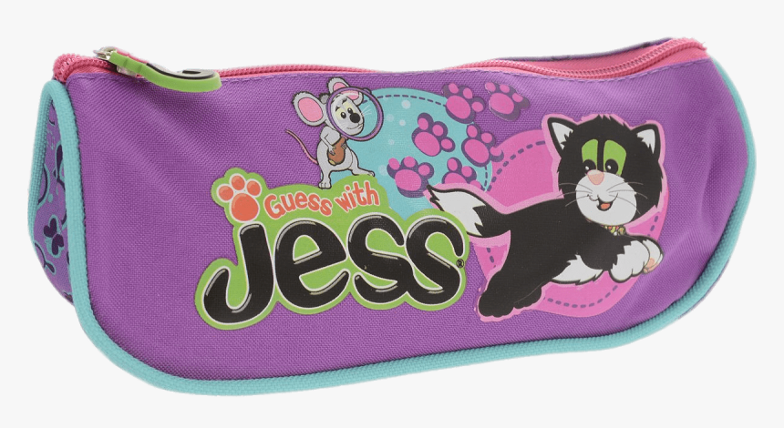 Guess With Jess Pencil Case - Cartoon, HD Png Download, Free Download