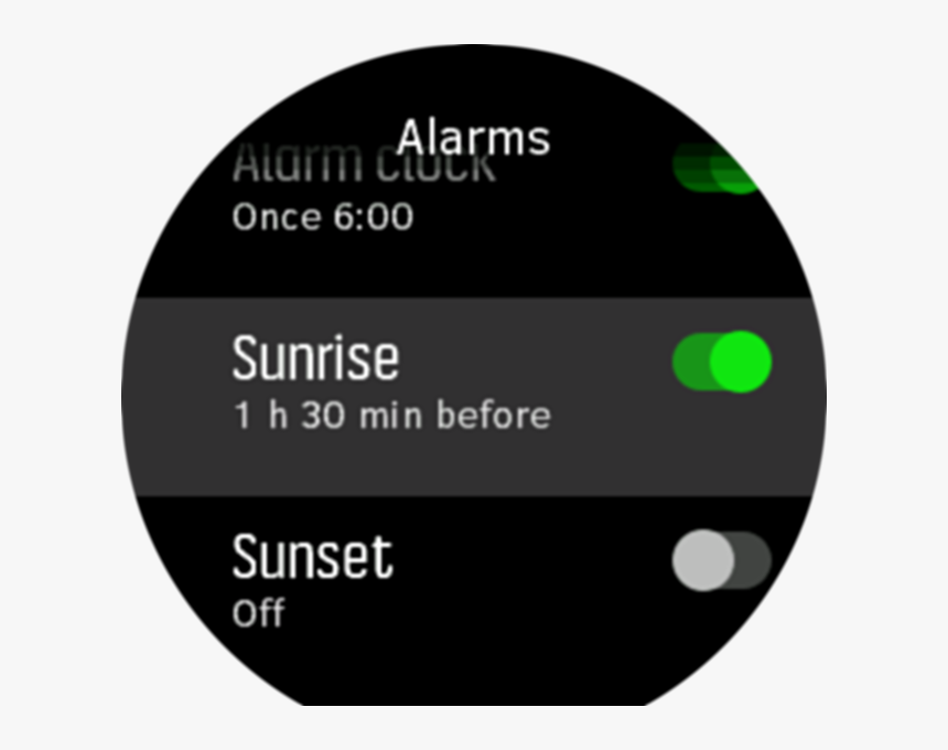 Sunrisesunset Alarm Toggle Spartan - Alarm Device, HD Png Download, Free Download