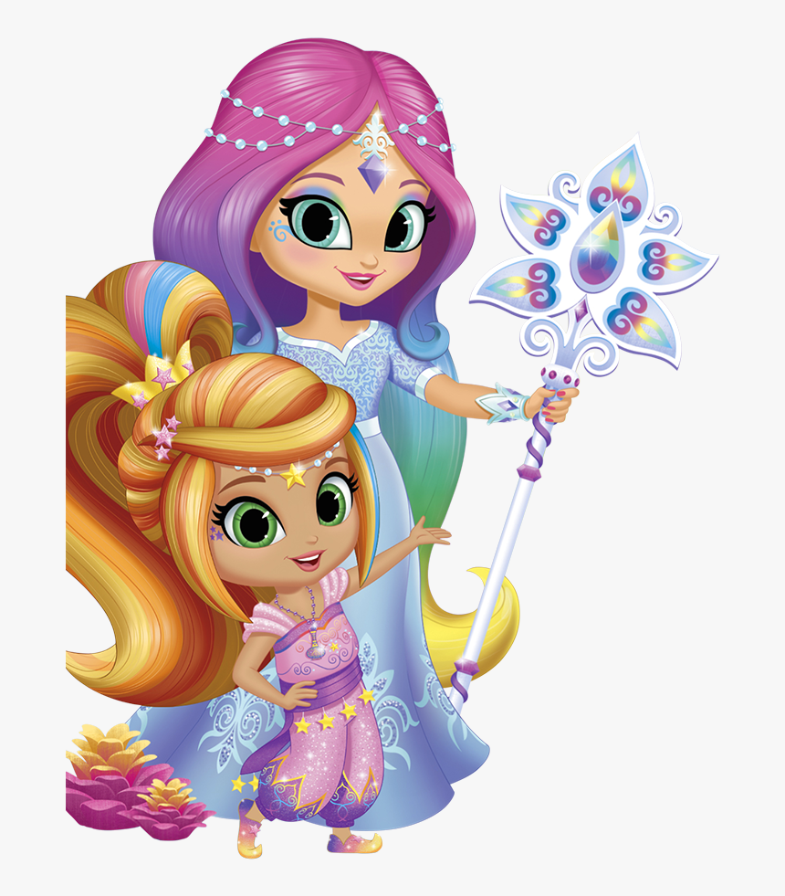 Shimmer And Shine Imma And Leah - Shimmer And Shine Rainbow, HD Png Download, Free Download