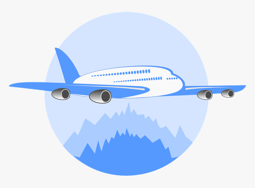 Airplane Clipart Logo Flight Free Transparent Png - Transparent Plane Logo, Png Download, Free Download