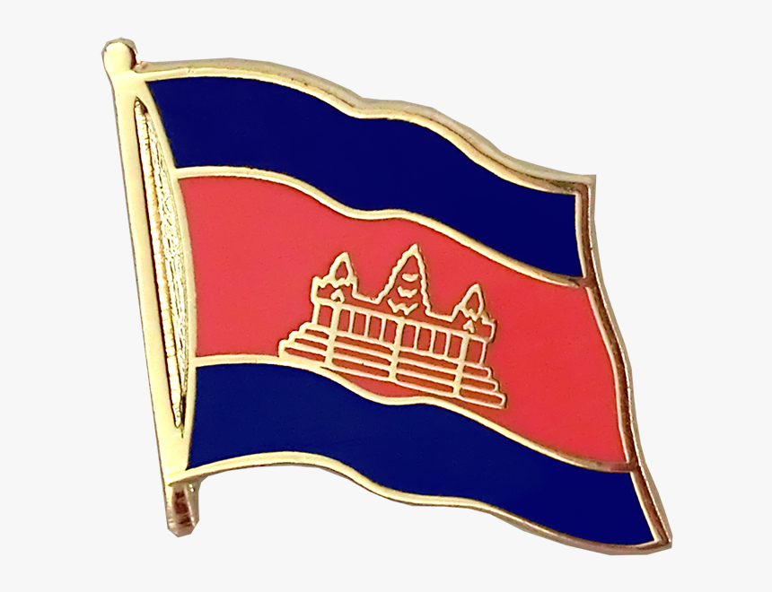 Flag Lapel Pin Cambodia - Flag, HD Png Download, Free Download