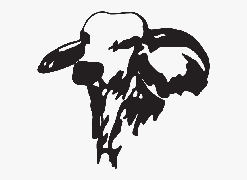 Transparent Cow Silhouette Png - Brahman Bull Silhouette, Png Download, Free Download