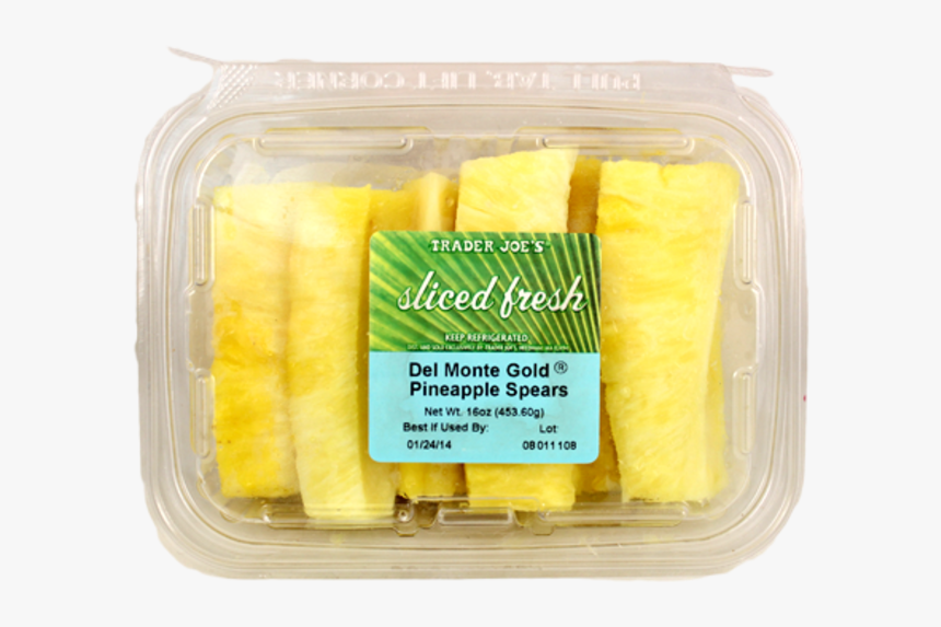 39884 Pineapple Spears - Trader Joe's Pineapple Spears, HD Png Download, Free Download