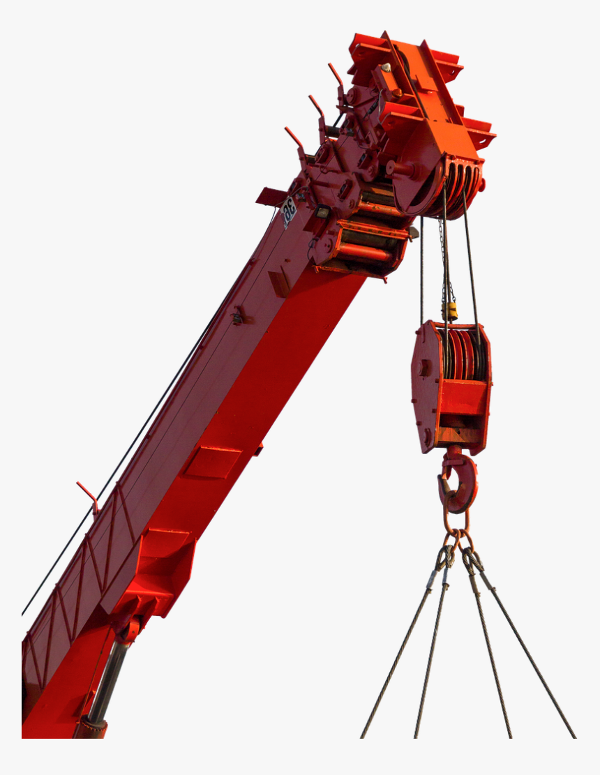 Crane Red Png, Transparent Png, Free Download