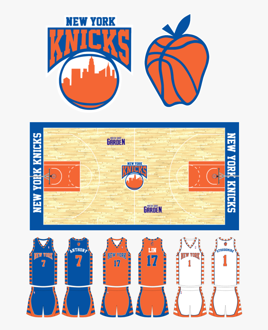 Newyorkknicks-1 - New Nba Concept Logos, HD Png Download, Free Download