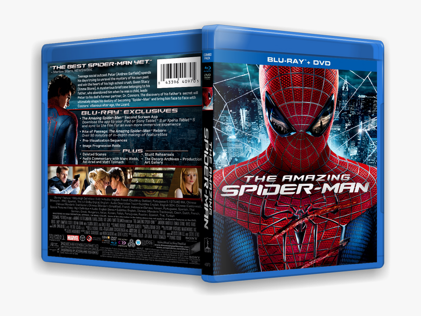 El Sorprendente Hombre Arana - Amazing Spiderman Blu Ray, HD Png Download, Free Download